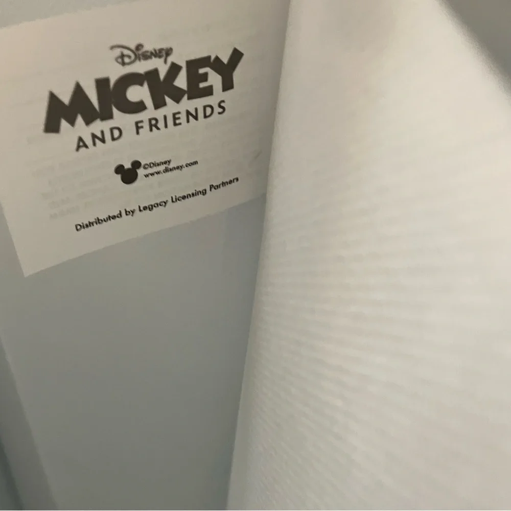 Disney Mickey and Friends Silver Winter Wonderland Reusable Tote - Picture 4 of 4